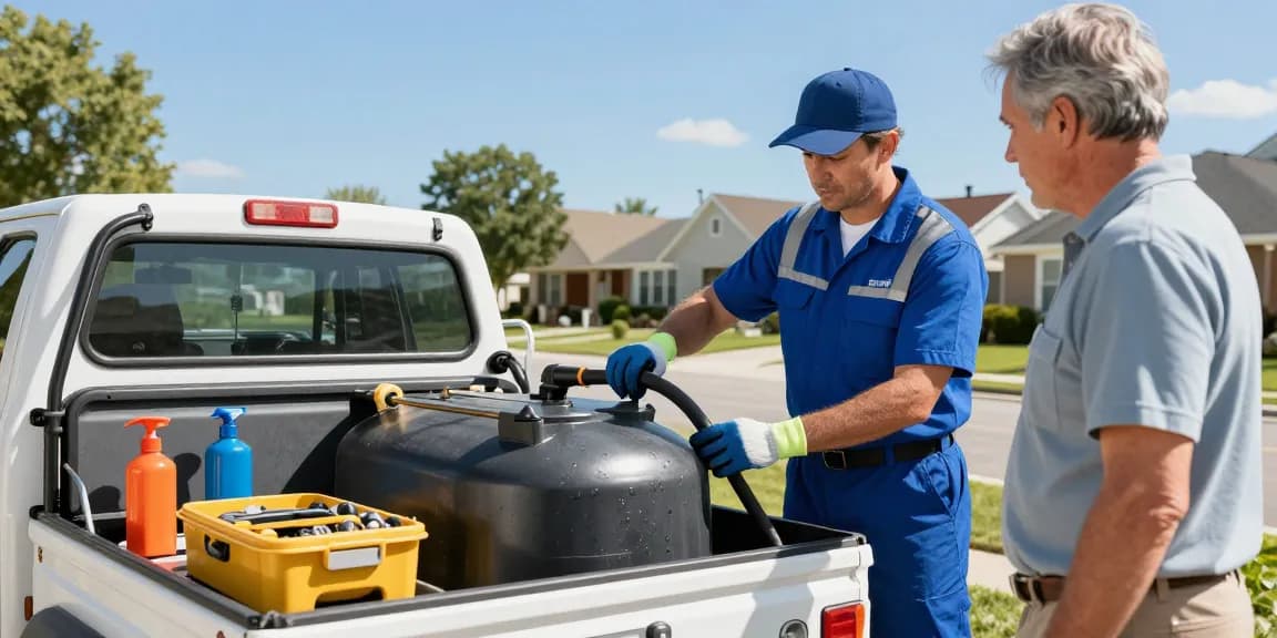 "Septic pumping by trusted local provider ensuring community service quality."