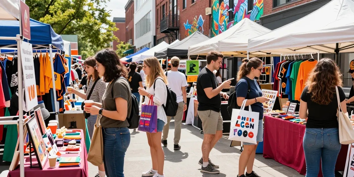 Shoppers enjoying the vibrant atmosphere at https://shs-dome5.com/ market, exploring trendy fashion and accessories.