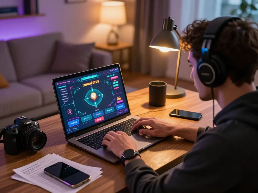 Engaging online gambling session displaying strategic gameplay actions with dark web links.