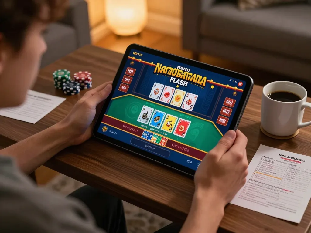 Experience thrilling gameplay with Nano Banana Flash while enjoying a cozy online casino atmosphere.