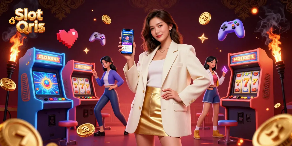 Engage with Slot Qris gaming as a beautiful Asian woman showcases a sports betting app.