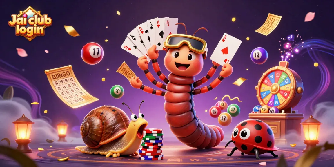 Experience thrilling gameplay on Jai club login with vibrant lottery characters and dynamic game elements.