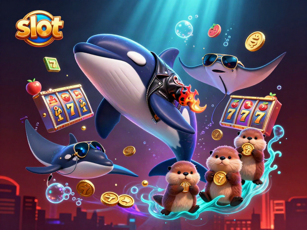 Engaging slot scene featuring cartoon characters and vibrant game elements.