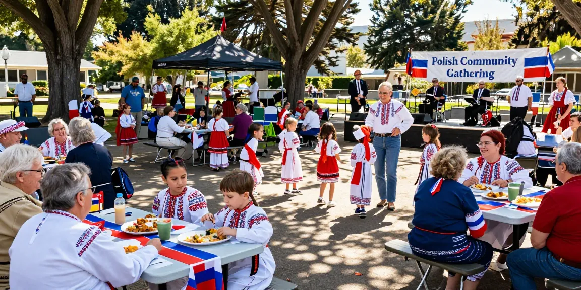 Community celebration with Polish-Americans at https://www.sfpol.com/ showcasing cultural connection in San Francisco.