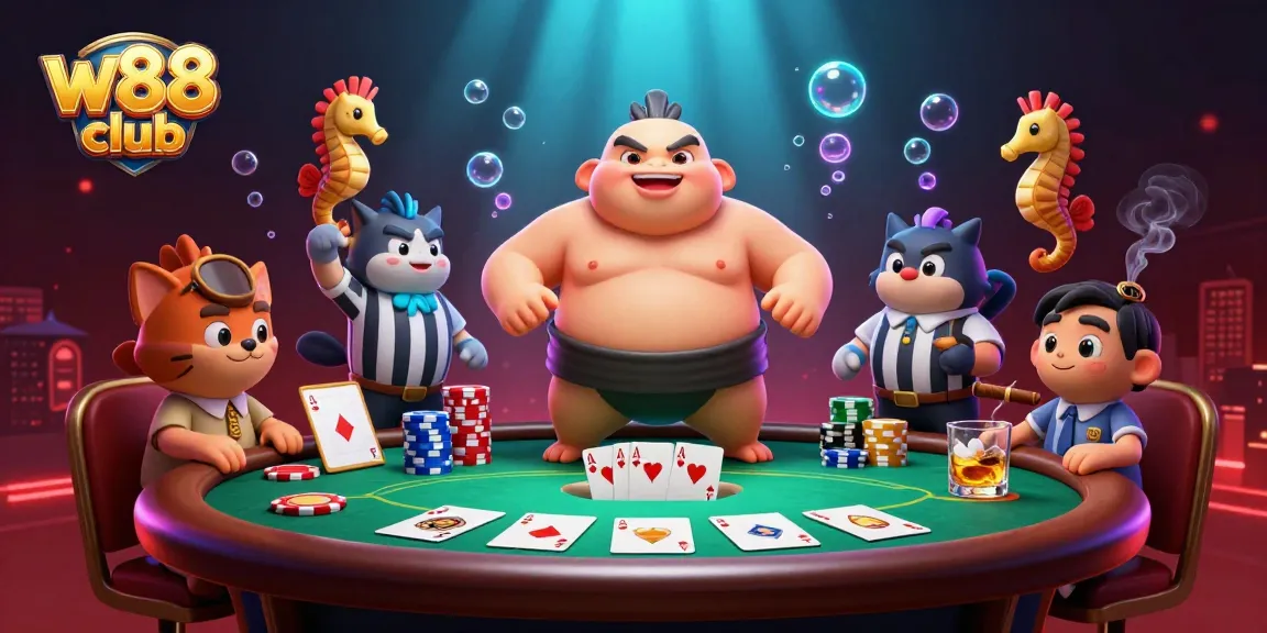Tham gia cá cược tại w88 club với nhiều trò chơi hấp dẫn như poker và casino trực tuyến.