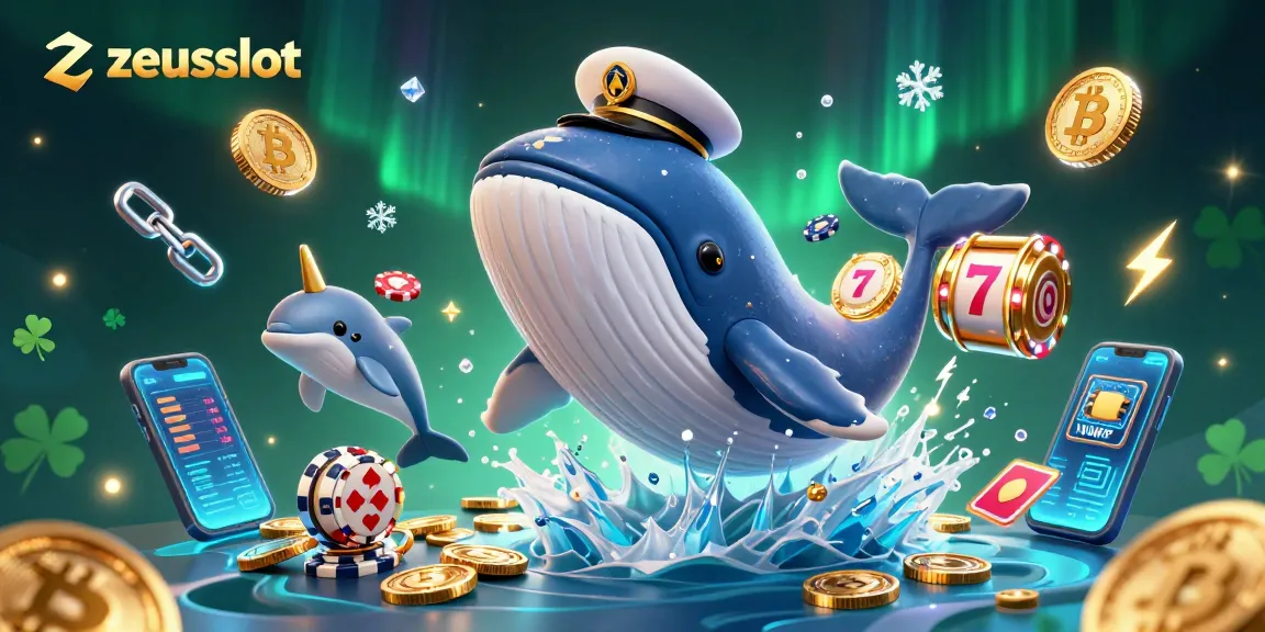 Experience zeusslot action with playful sea creatures and vibrant casino elements.