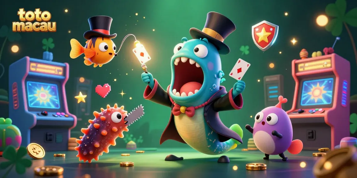 Experience thrilling gaming with the toto macau slot reels and vibrant characters in action.