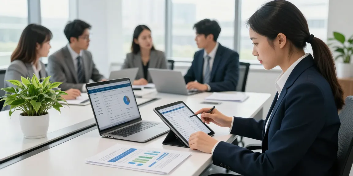 Detect fraud receipt using advanced AI technology in a professional financial office.