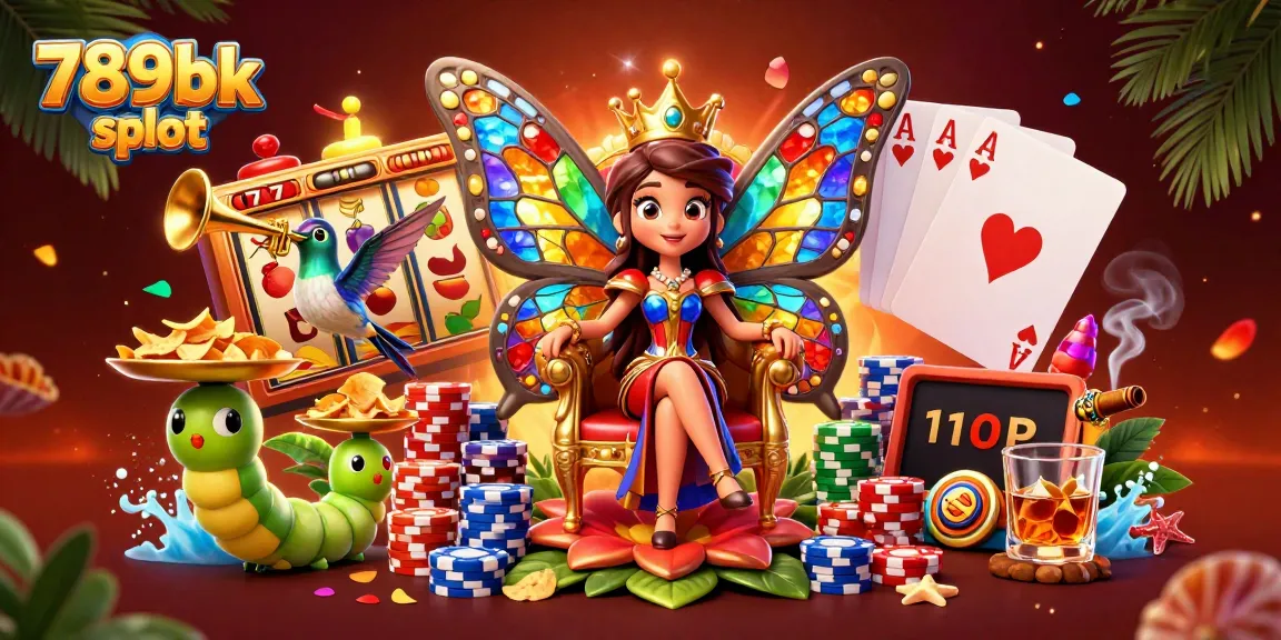 เล่นสล็อต 789bk slot พร้อมกับควีนผีเสื้อในโลกคาสิโนที่น่าตื่นเต้น