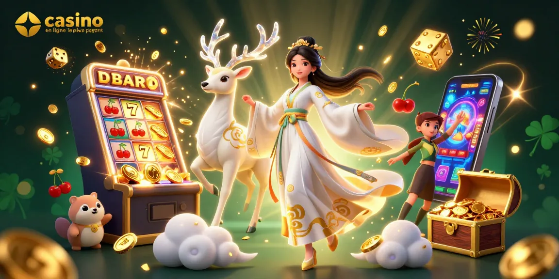 Participez au meilleur casino en ligne le plus payant à travers une scène 3D vibrante et immersive.