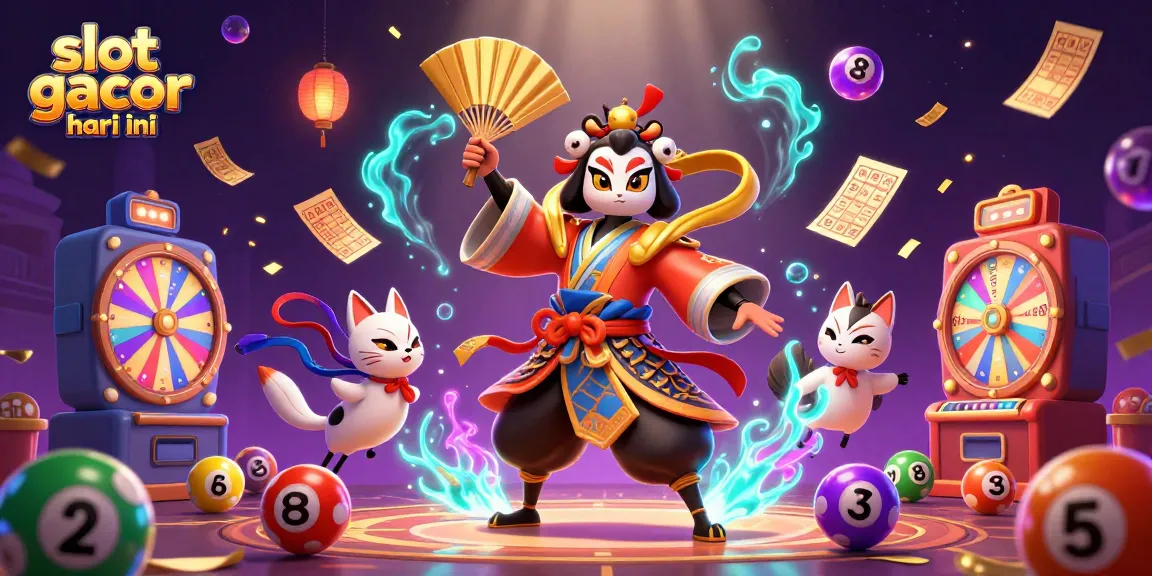 Experience thrilling wins with slot gacor hari ini in this dynamic casino illustration.