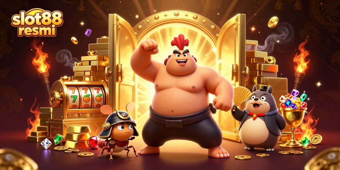 Mainkan permainan slot yang menarik di slot88 resmi sambil meraih kemenangan besar dengan harta karun emas dan jackpot.