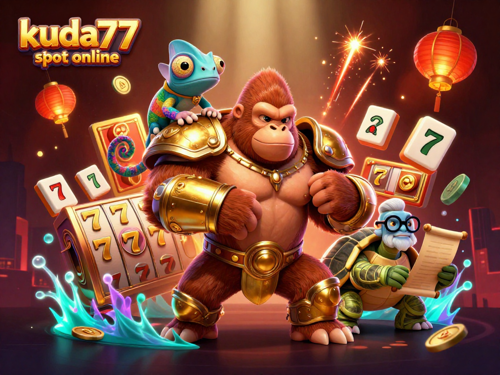 Menangkan hadiah dalam kuda77 slot online dengan karakter unik dan elemen kasino yang menarik.
