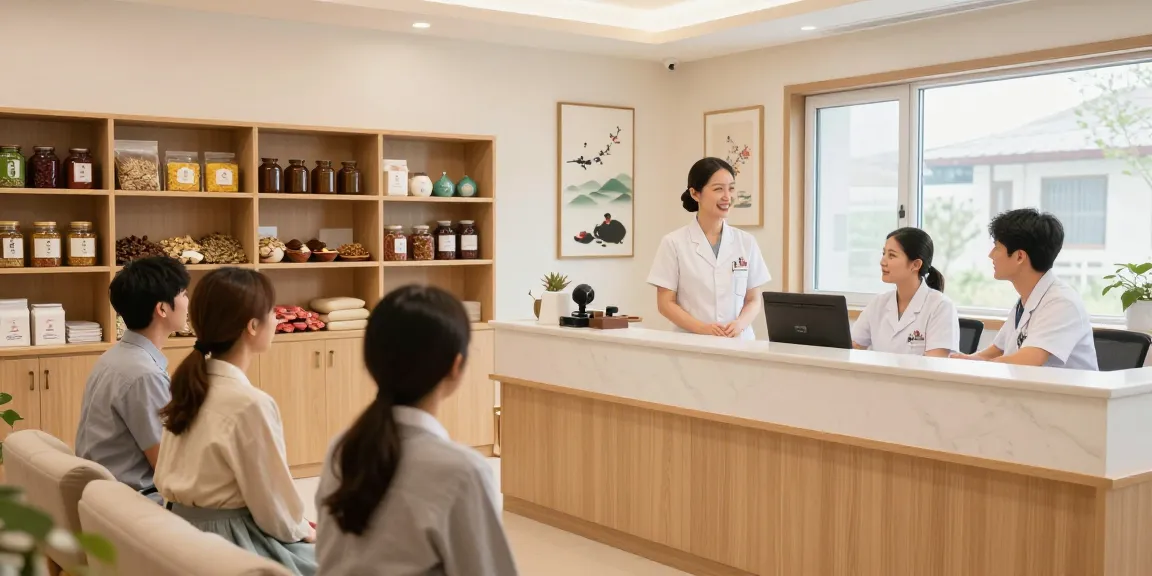 수원한의원 reception area offering a warm and inviting atmosphere for patients seeking holistic health.