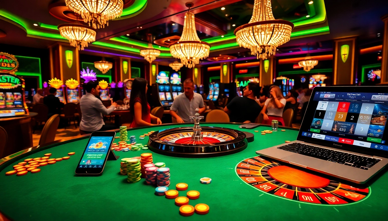 Gopay88 Daftar showcases an exciting casino scene with poker chips, roulette, and online gambling highlights.